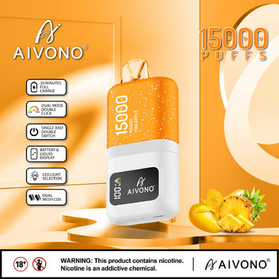 Logotipo personalizado Smart Vape Pen Seguridad con pantalla