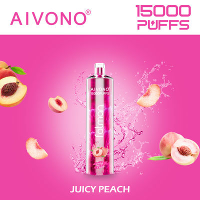 15000 Puffs 24 ml Precargados Vapores desechables Tipo C Recargables