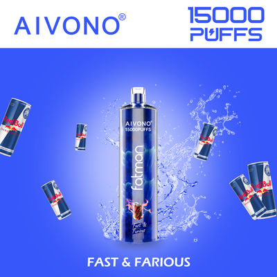 15000 Puffs 24 ml Precargados Vapores desechables Tipo C Recargables