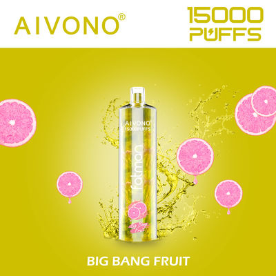 15000 Puffs 24 ml Precargados Vapores desechables Tipo C Recargables