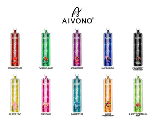 Pluma de vaporizador desechable con tipo C Recargable 24 ml Capacidad líquida 0,6 ohm Resistencia a la bobina