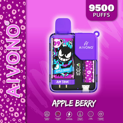 Potencia ajustable 650mAh Vapor desechable precargado de 1,2 ohm Bobina 10pcs/paquete