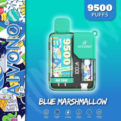 18 ml de pluma de vaporizador desechable para niños con pantalla de color de bloqueo 9500 puffs 10pcs por caja
