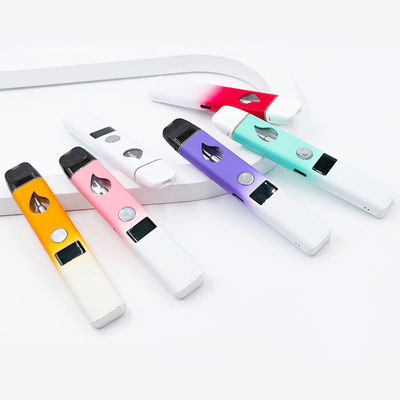Dispositivo de vapeo de CBD recargable de 4*1,5 mm con núcleo cerámico de capacidad de 280 mAh