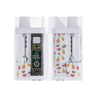 Discreto CBD Vape Pen con batería de 500mAh 1.5Ω Resistencia Tipo C Carga