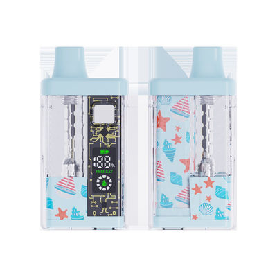 Dispositivo de vapeo de CBD desechable portátil de 500 mAh tipo C con volumen de 5 ml