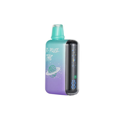 Dispositivo de vapeo desechable de malla de cerámica CBD tipo C líquido rellenado con doble activación