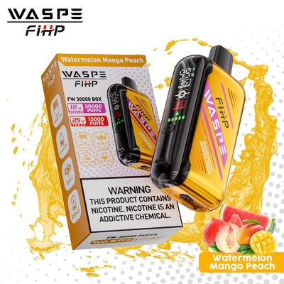 28 ml Pods 15000 Puffs cigarrillo electrónico recargable con doble malla bobina y 61 * 31 * 121mm tamaño