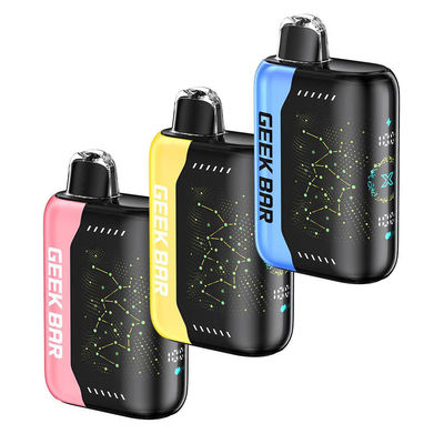 Pantalla LED curva 3D ajustable de flujo de aire GeekBar Pulso X sabor delicioso Vape