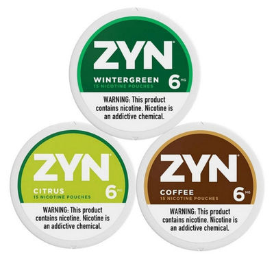 ZYN Bolsas de nicotina 3mg 6mg 9mg 10 Sabores para elegir